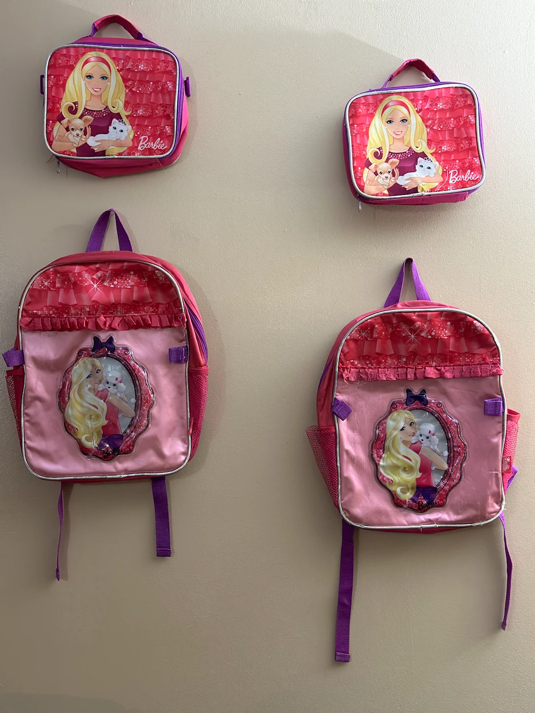 Pre-loved Pink Barbie Backpack @ $10 each - photo 5