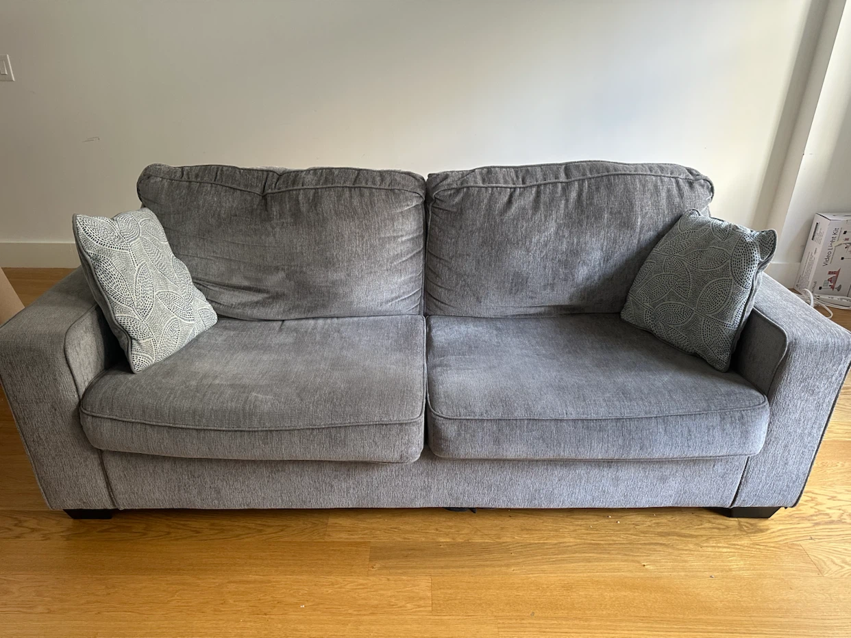 Gray Sleeper Sofa