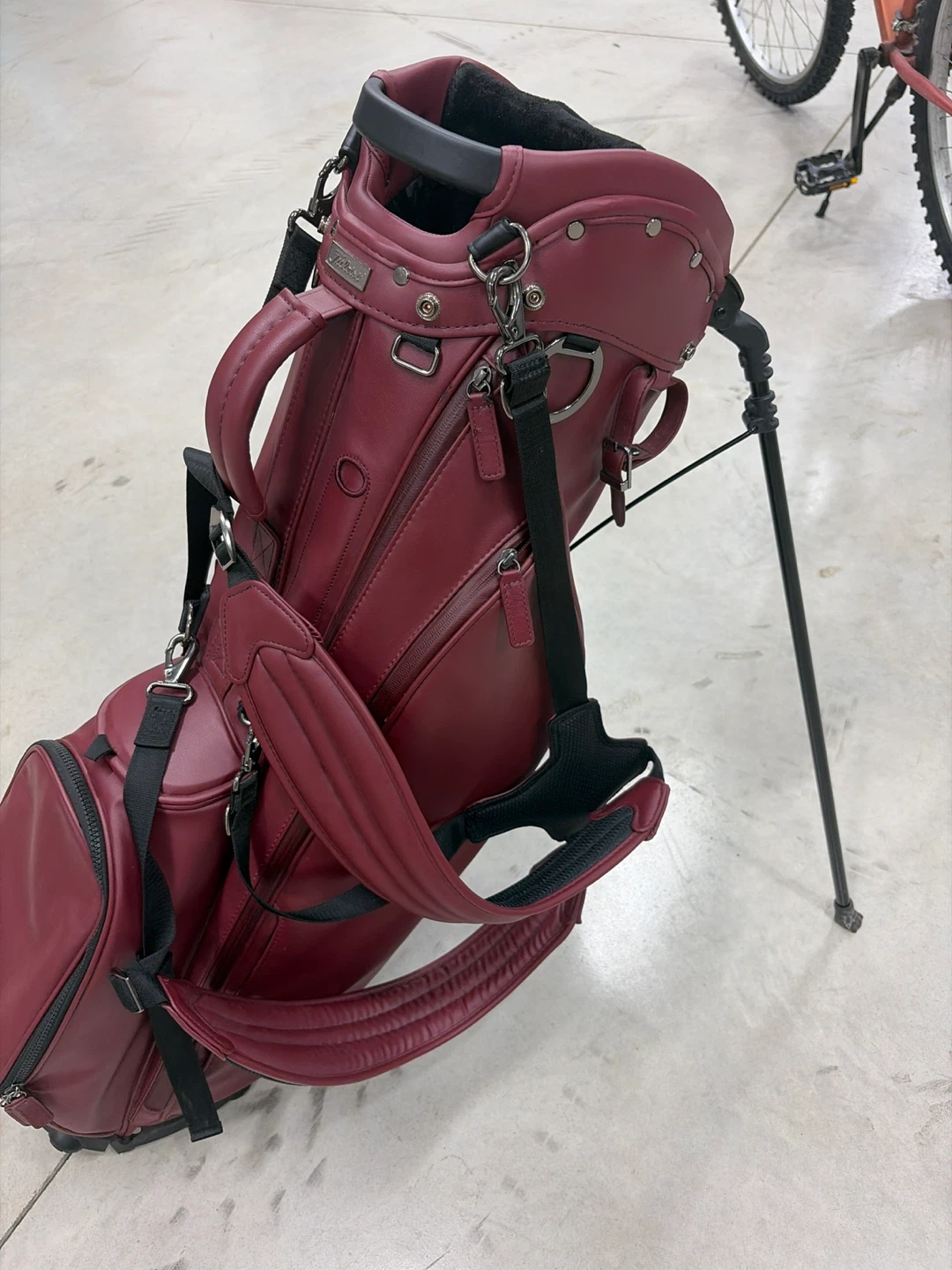 Titleist Golf Stand Bag - Maroon - photo 2