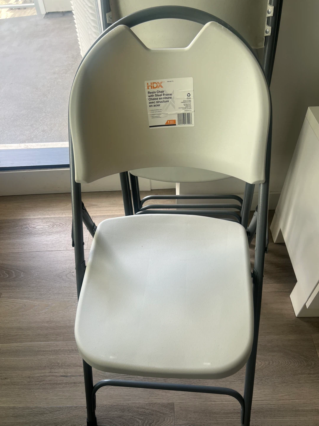 HDX Folding Resin Chairs -3 - photo 3