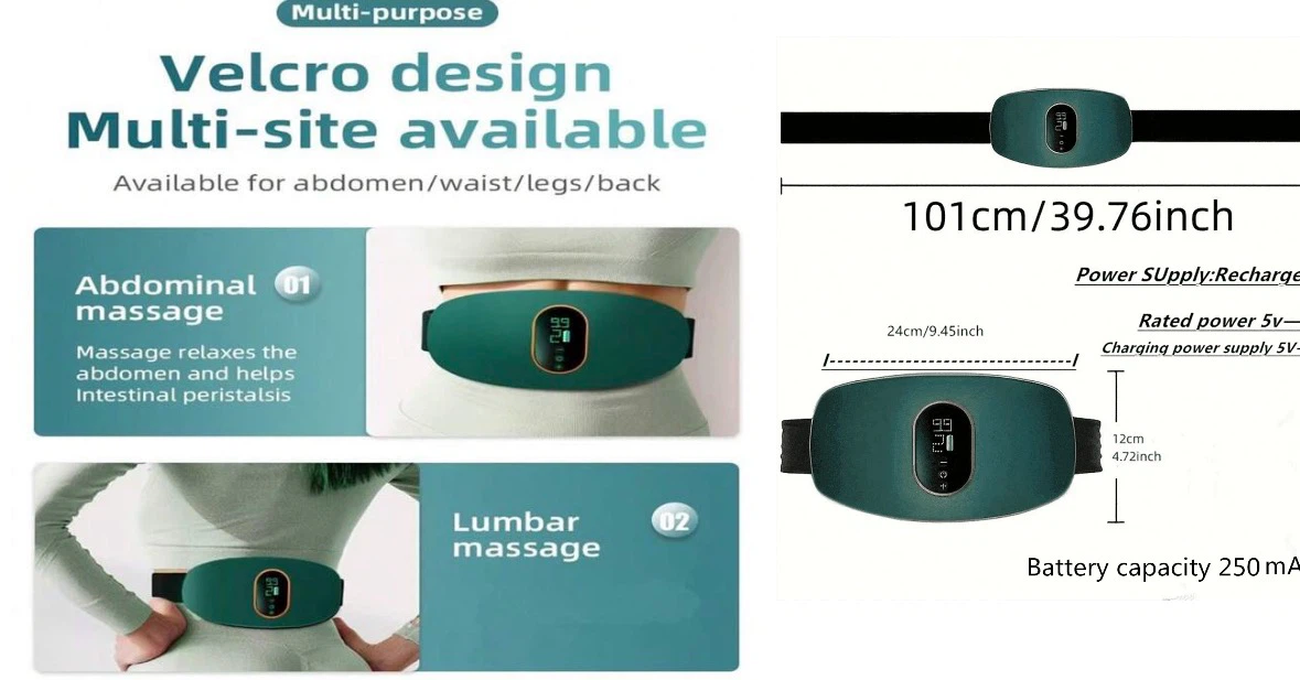 Multi-purpose vibrating massage belt - photo 2