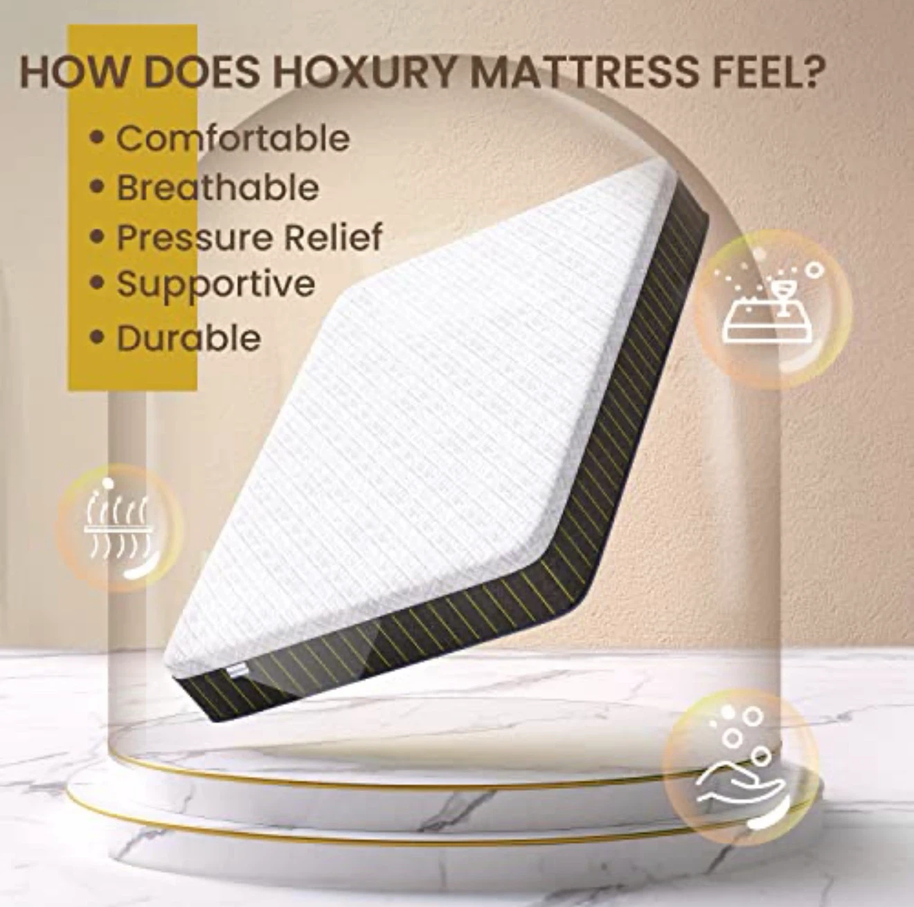 Hoxury Medium Firm Mattress - photo 5