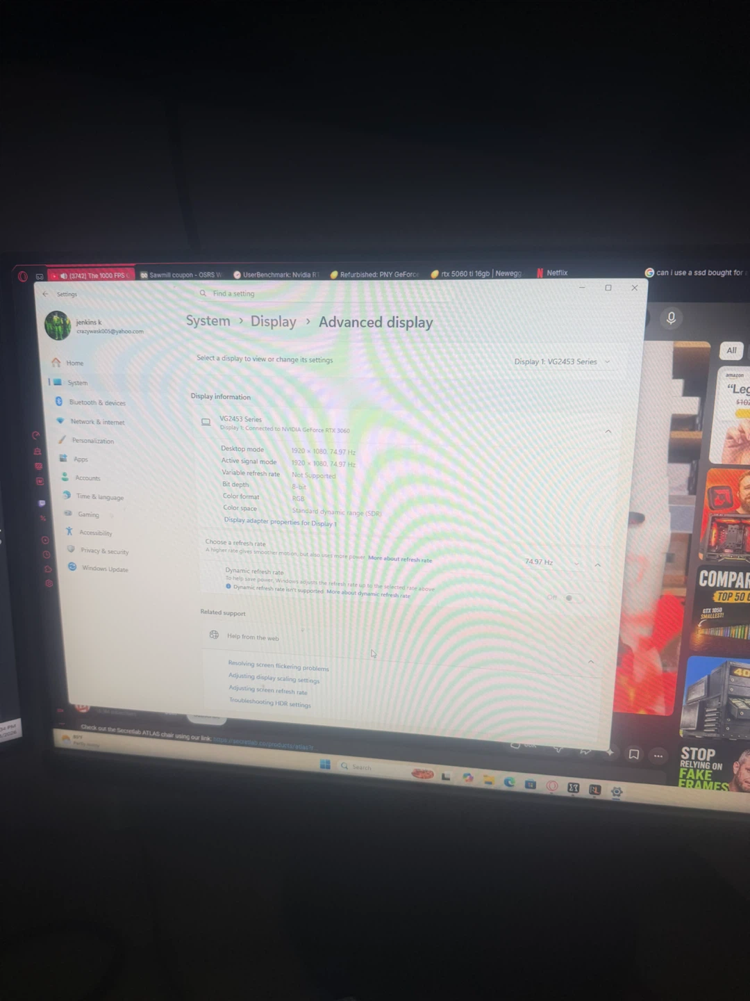 ViewSonic VG2453 Series Monitor - photo 2