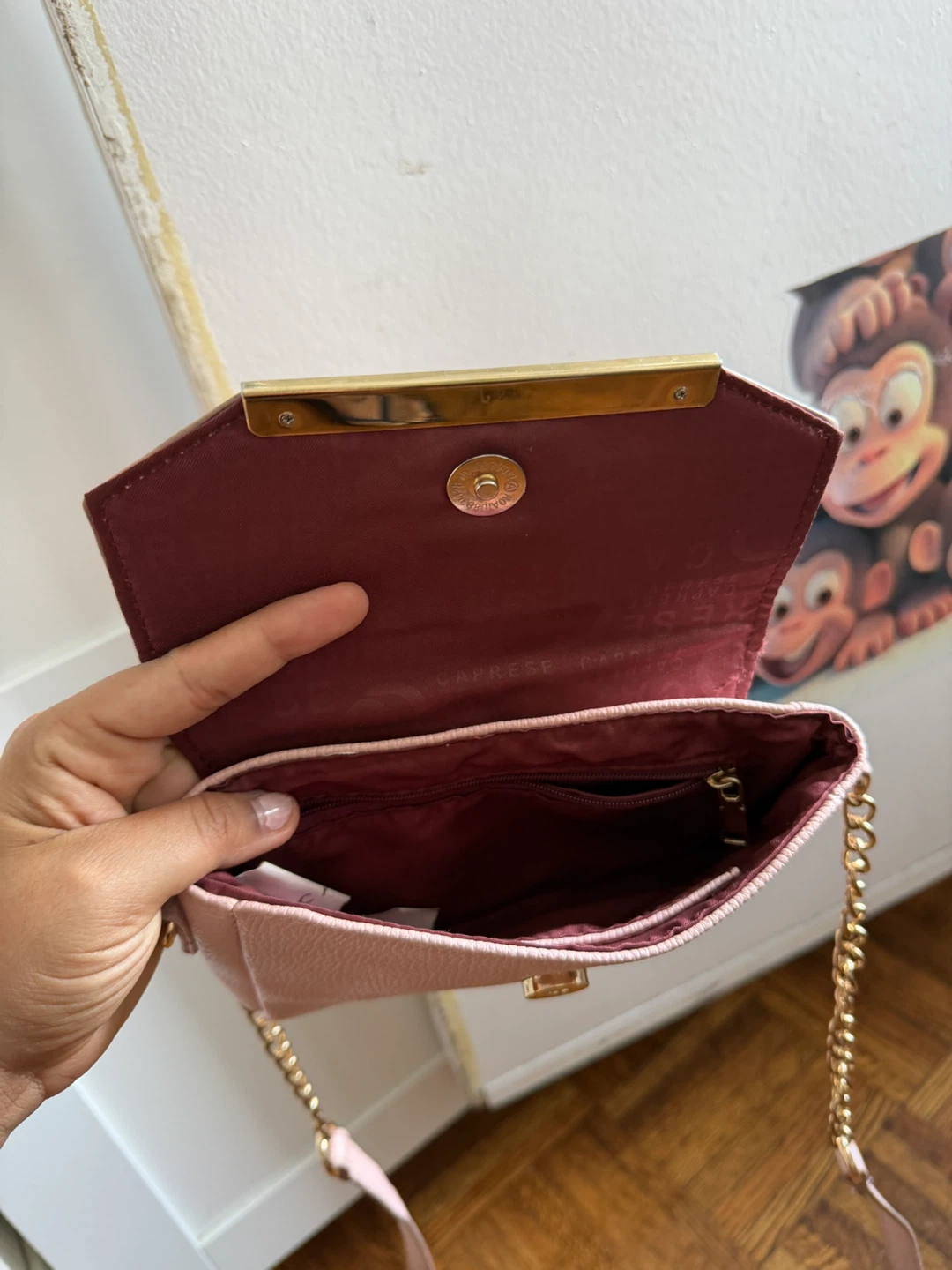 Caprese Pink Crossbody Bag - photo 4