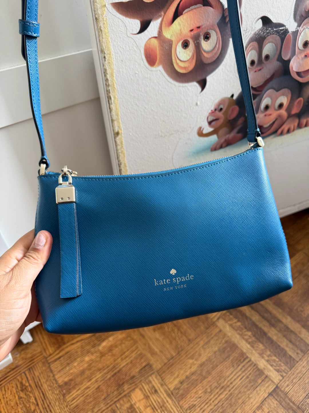 Kate Spade Blue Leather Crossbody Bag - photo 2
