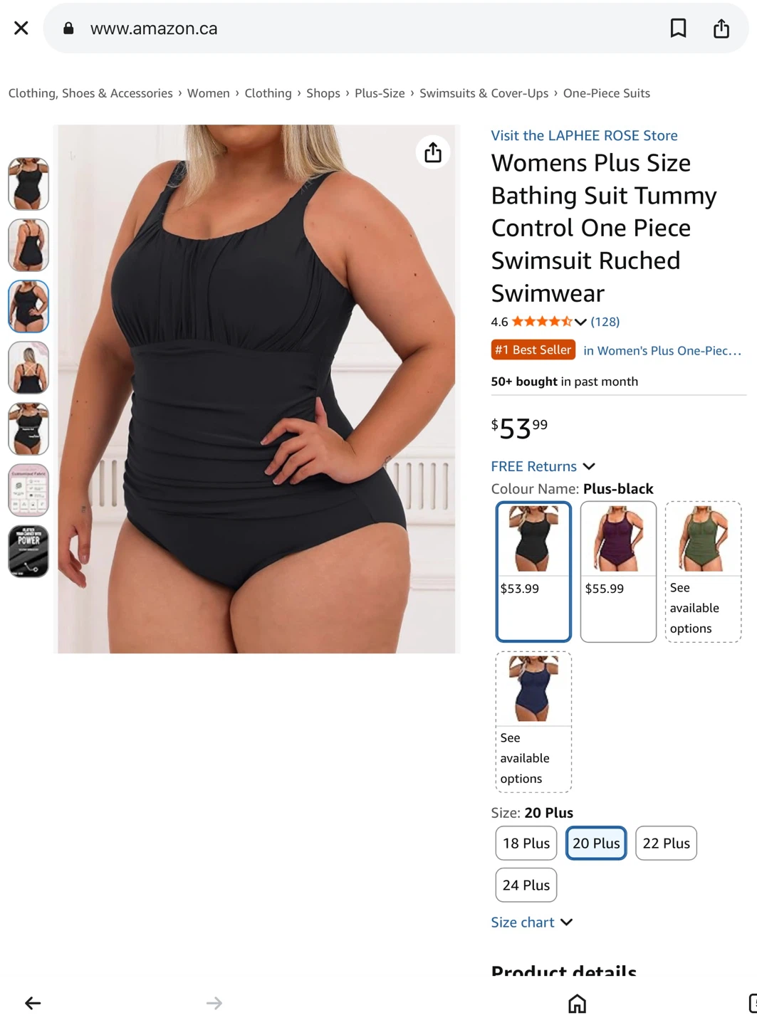 New Women's Plus Size One Piece size 20 - photo 4