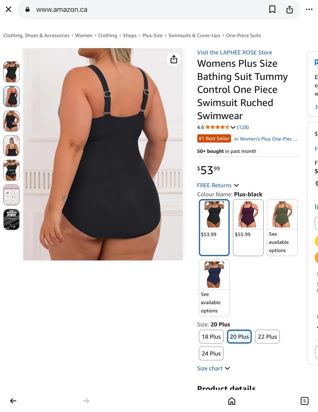 New Women's Plus Size One Piece size 20 - photo 2