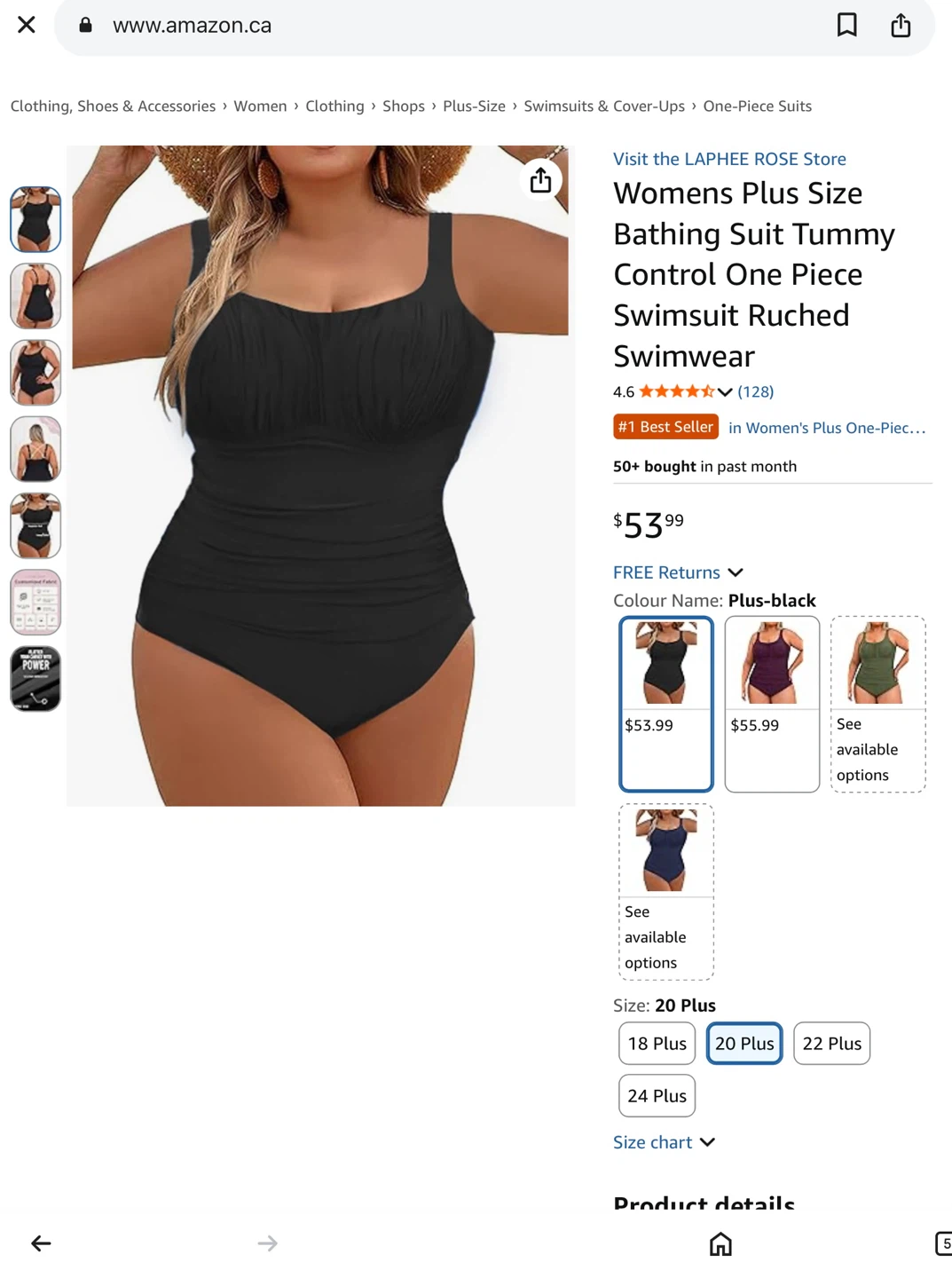 New Women's Plus Size One Piece size 20 - photo 3