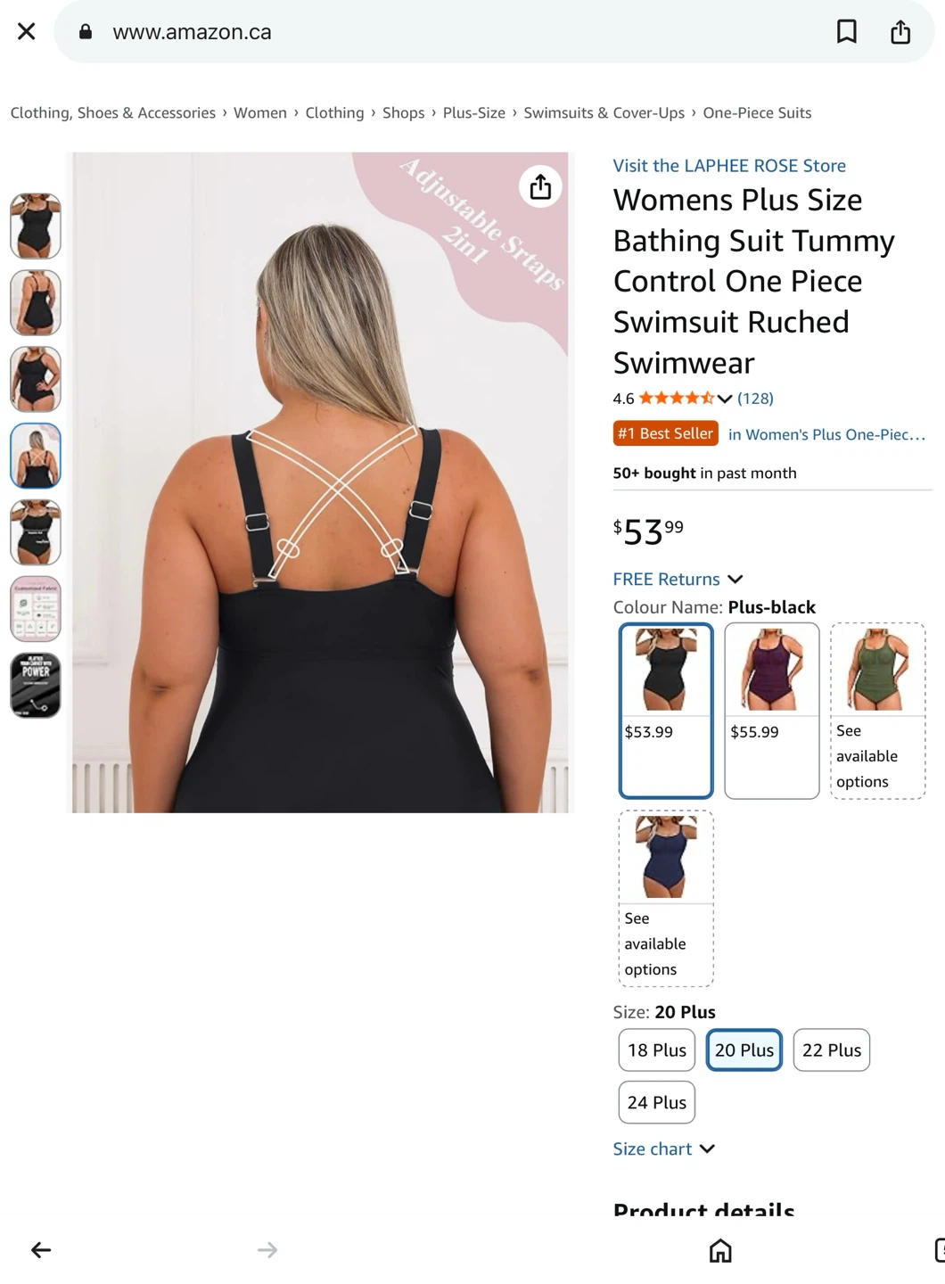 New Women's Plus Size One Piece size 20 - photo 5