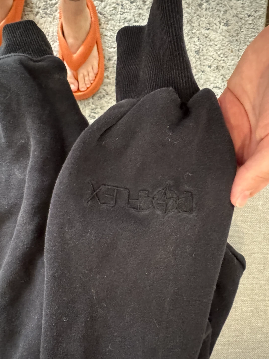 POPFLEX Black Mock Neck Sweatshirt size L/XL - photo 3