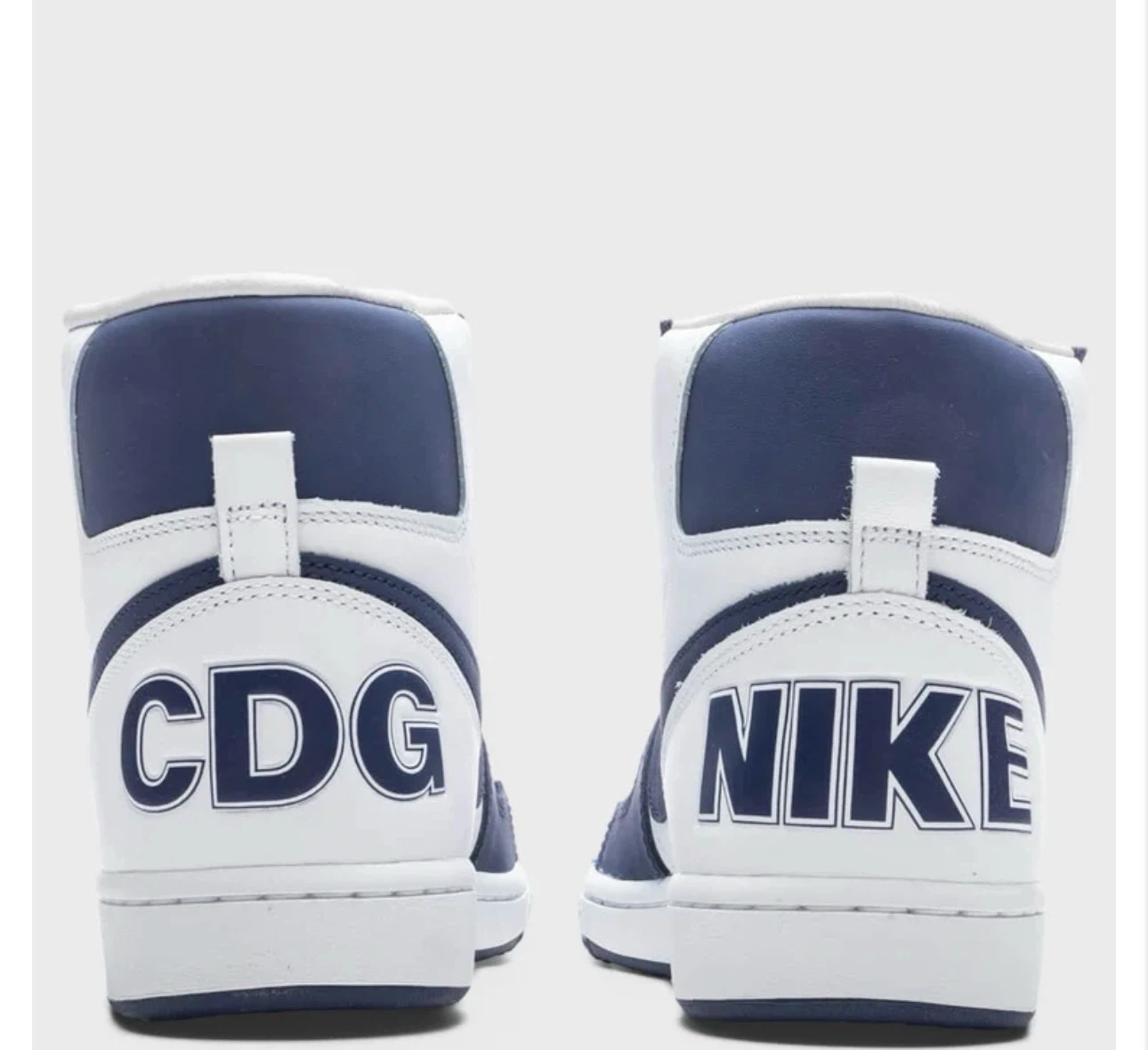 Nike x CDG Terminator High Navy Men’s 9 FD4159-100 New - photo 4