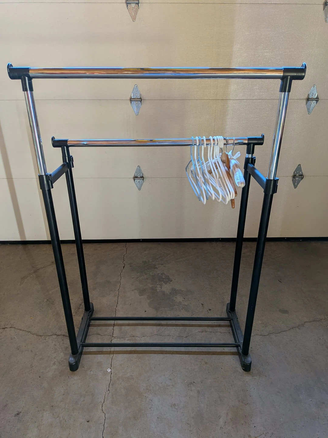 Adjustable Double Garment Rack