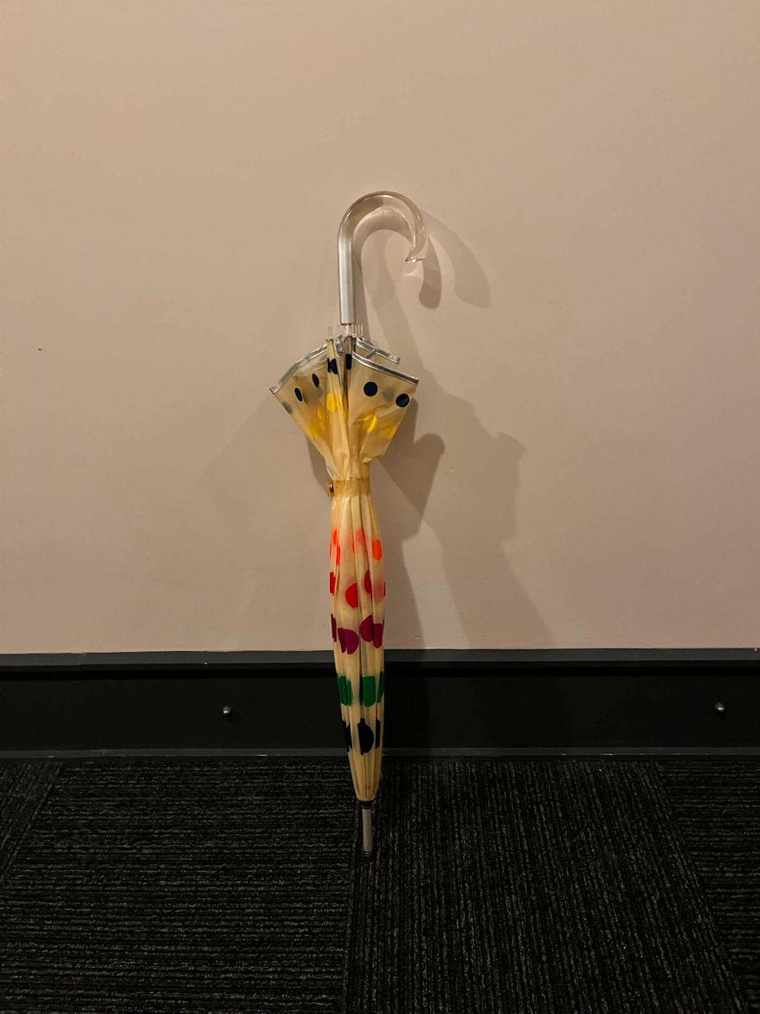 Clear Polka Dot Umbrella - photo 2