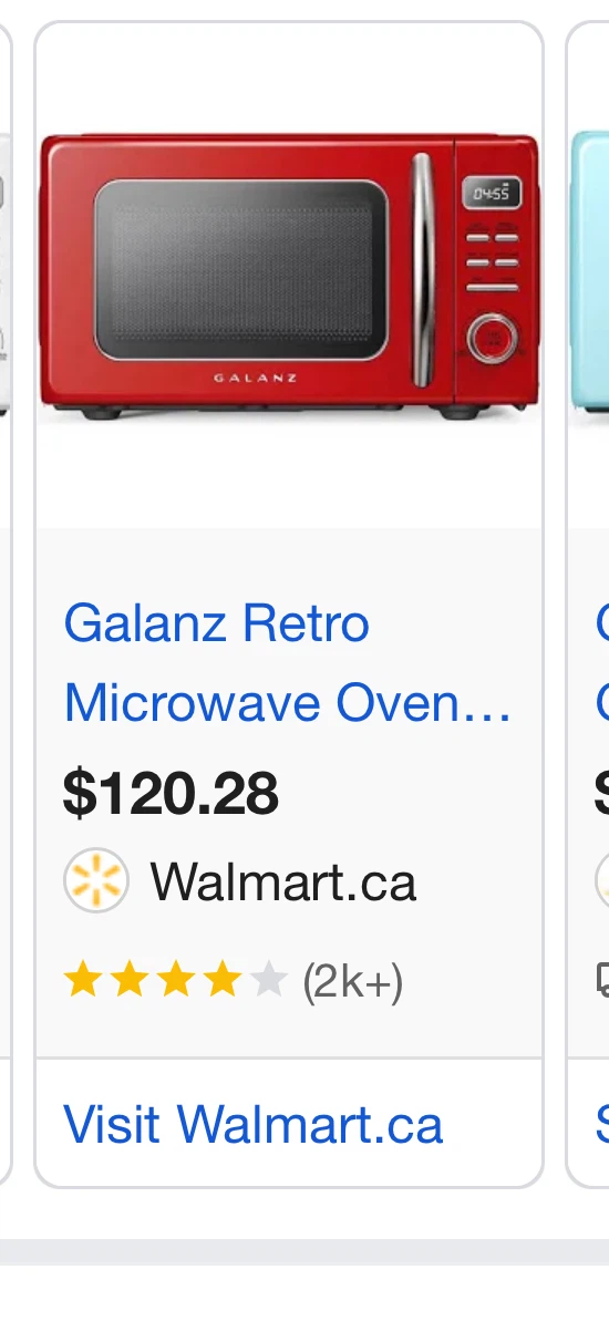 Galanz retro microwave - photo 2