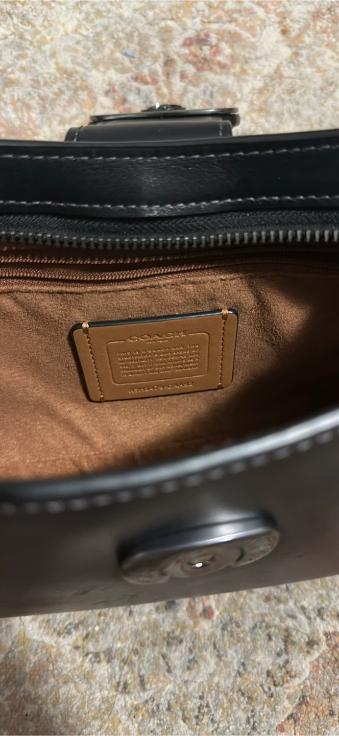 Black Coach Eliza Shoulder Bag - photo 4