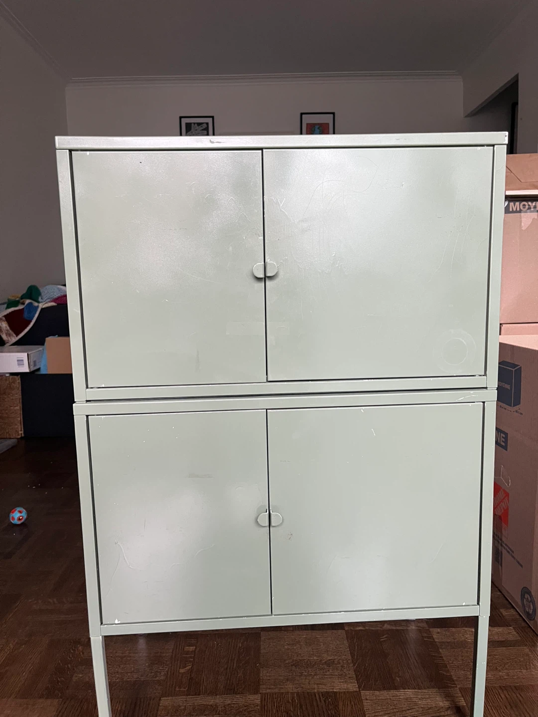 IKEA lixhult metal cabinets - photo 2