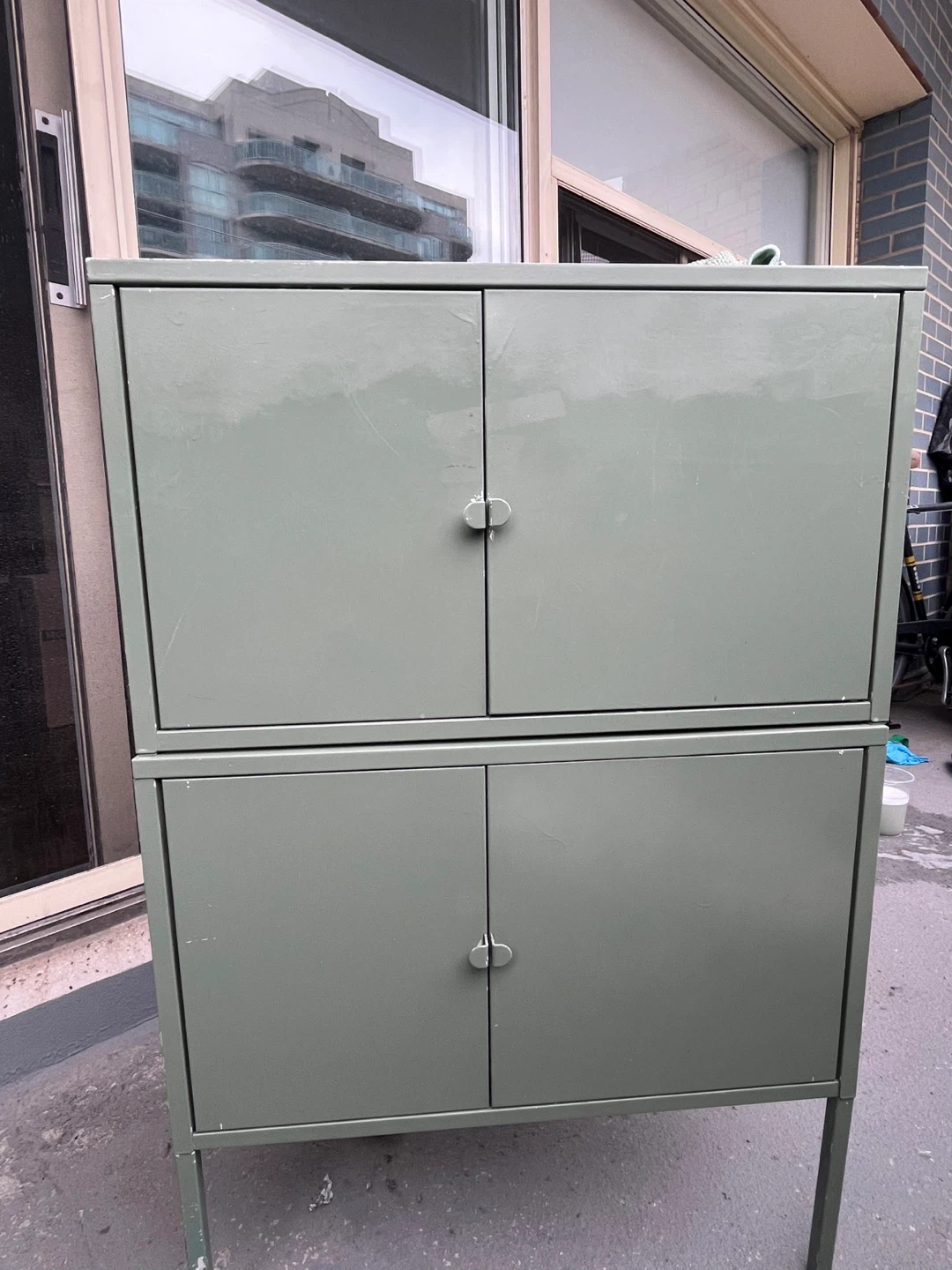 IKEA lixhult metal cabinets - photo 4
