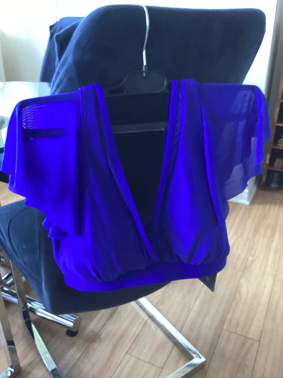 Zilcremo Royal Blue Bikini Top - S