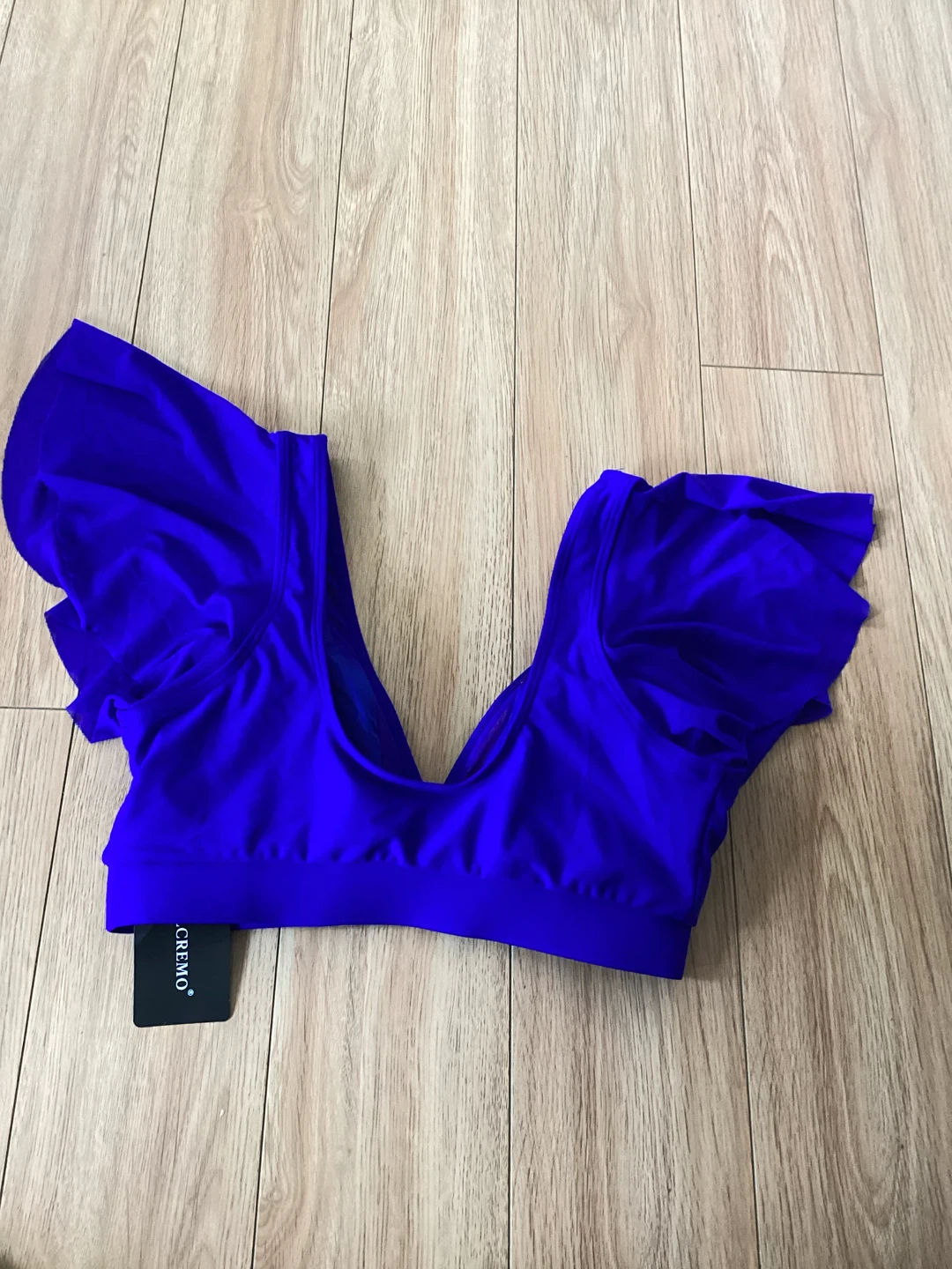 Zilcremo Royal Blue Bikini Top - S - photo 2