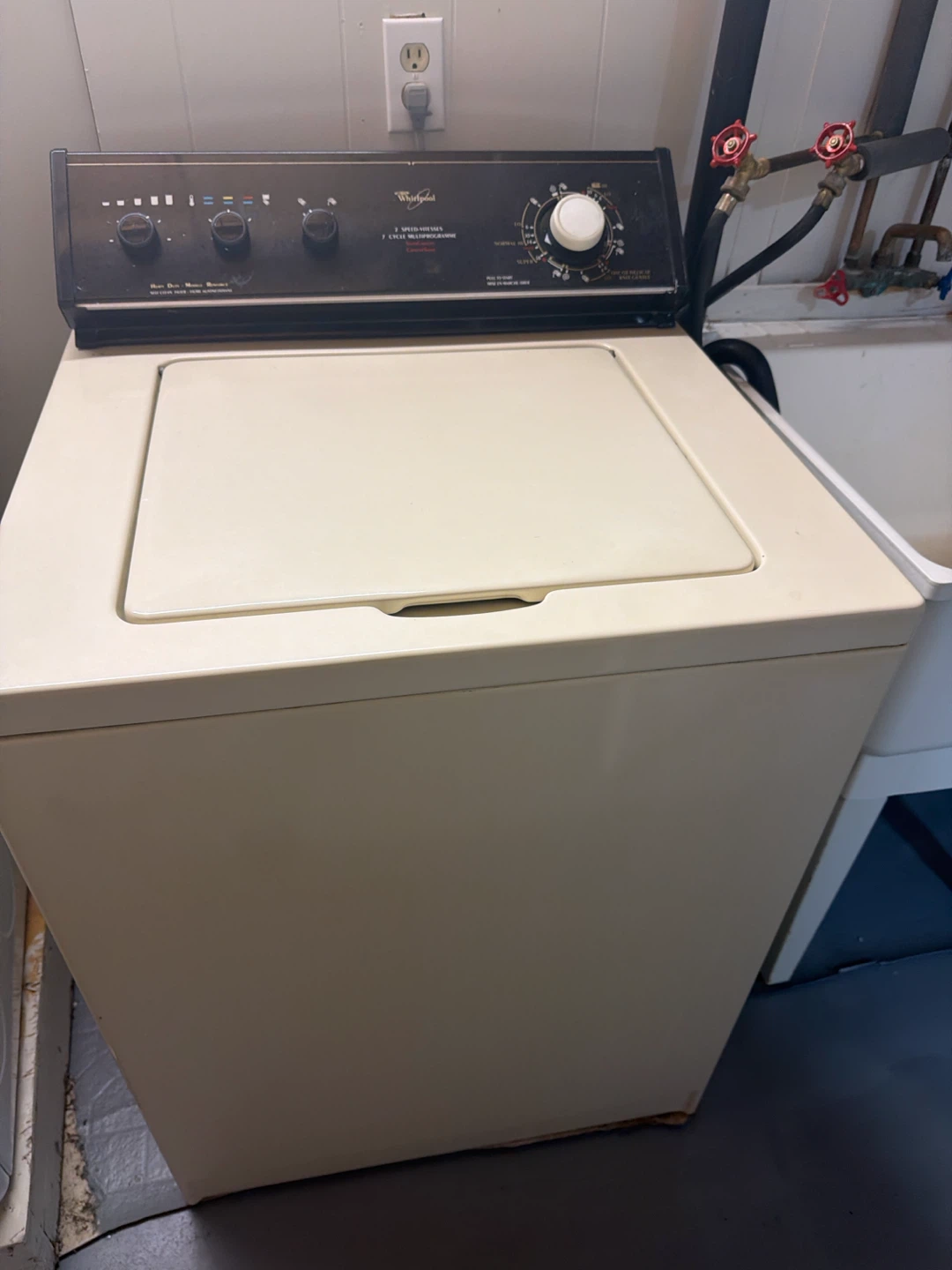 Whirlpool 7 Cycle Multi-Program Washing Machine