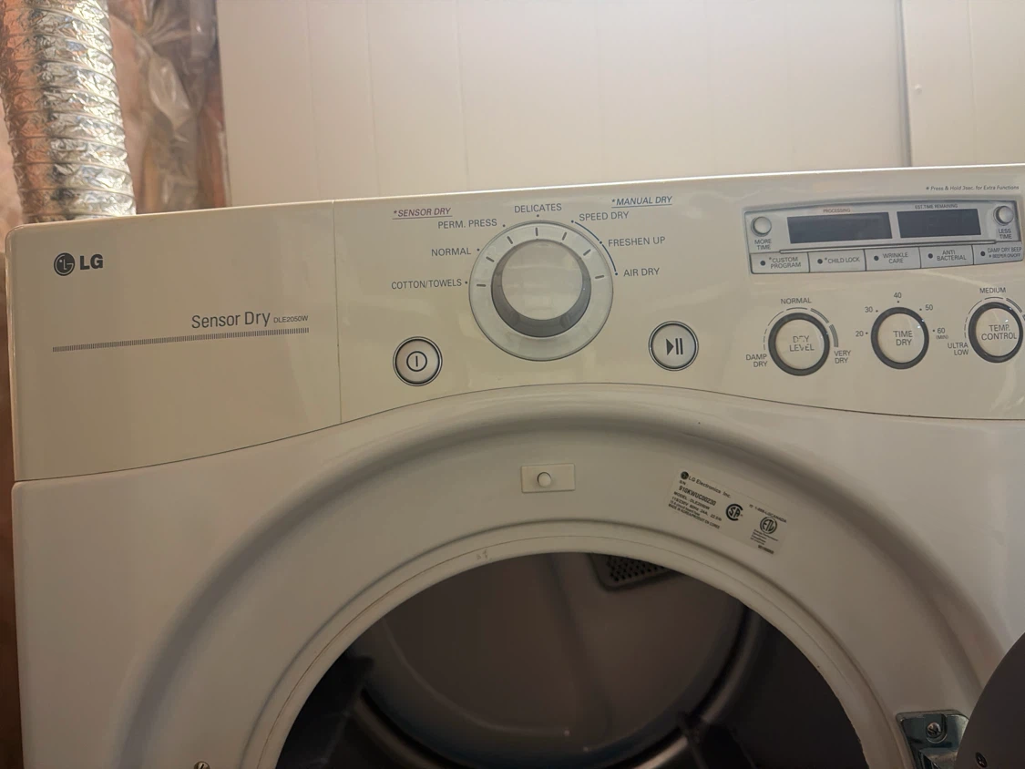 LG Sensor Dry Electric Dryer - photo 5
