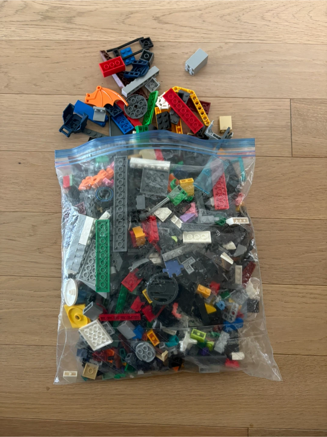 Mixed Bag of LEGO Building Bricks