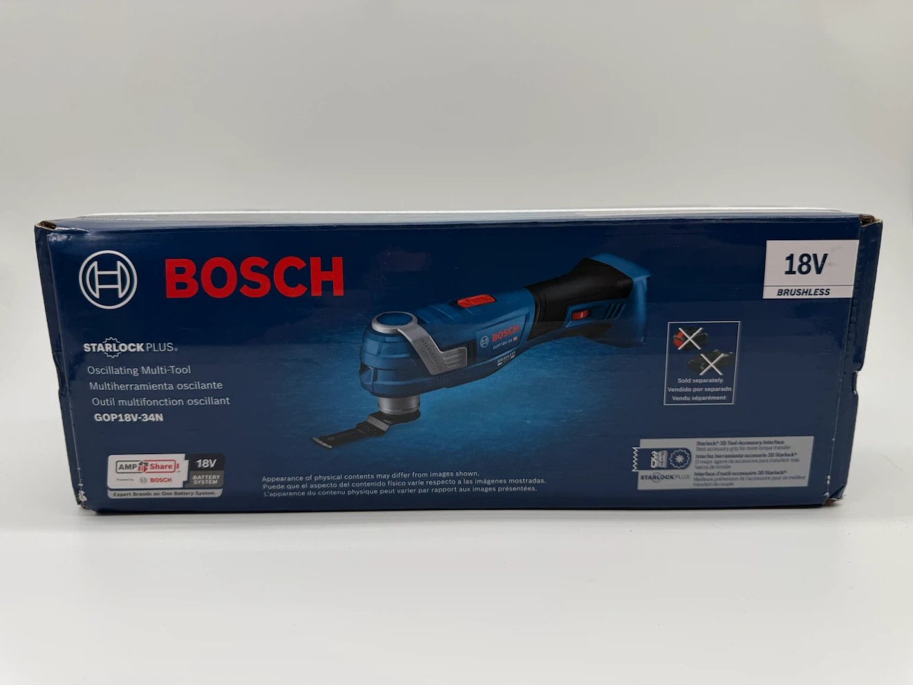 Bosch Oscillating Multi-Tool StarlockPlus 18V EC Brushless - photo 2