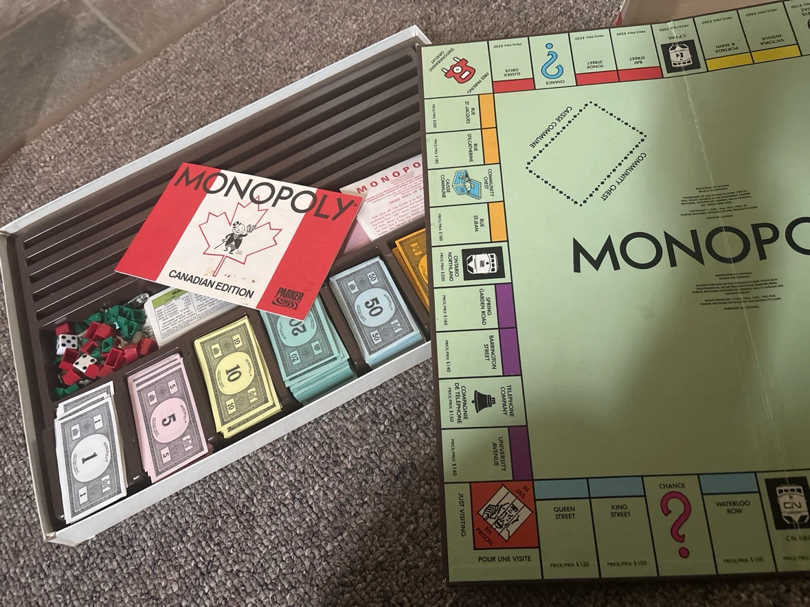 Monopoly Canadian Edition Board Game - photo 2