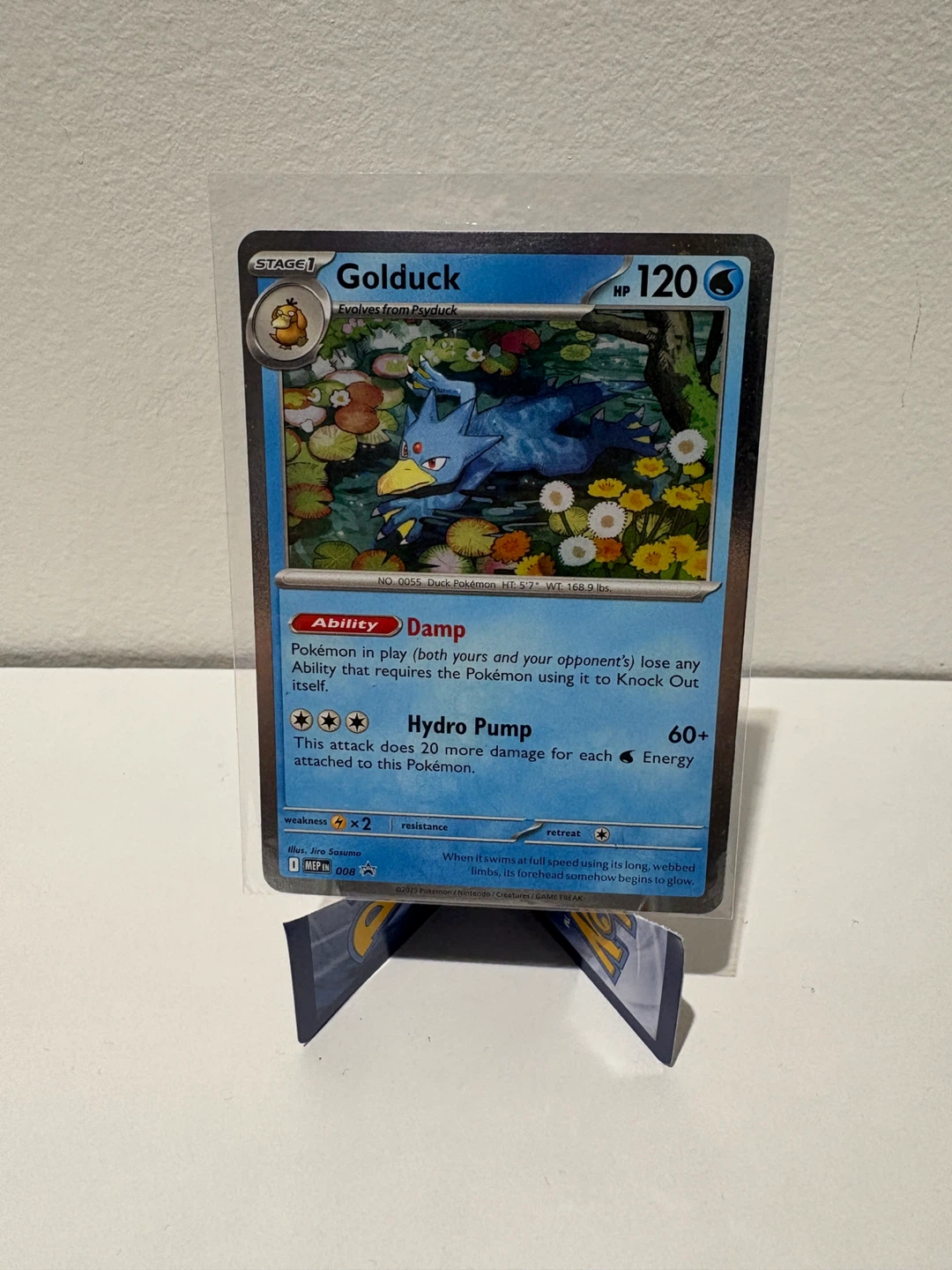 golduck cosmo holo with swirl