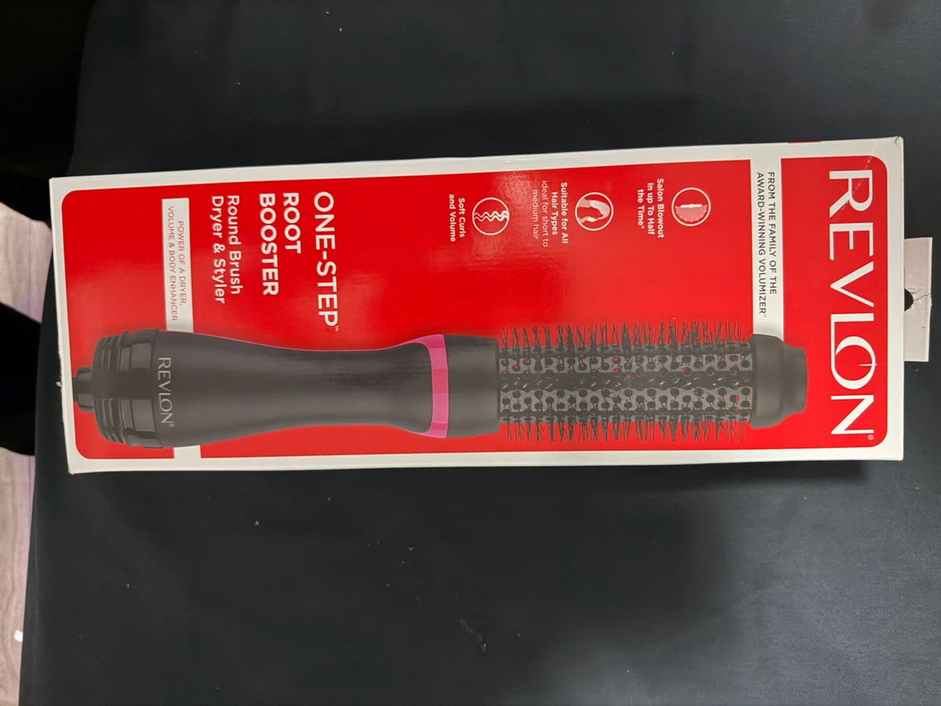Revlon One-Step Root Booster Round Brush Dryer & Styler