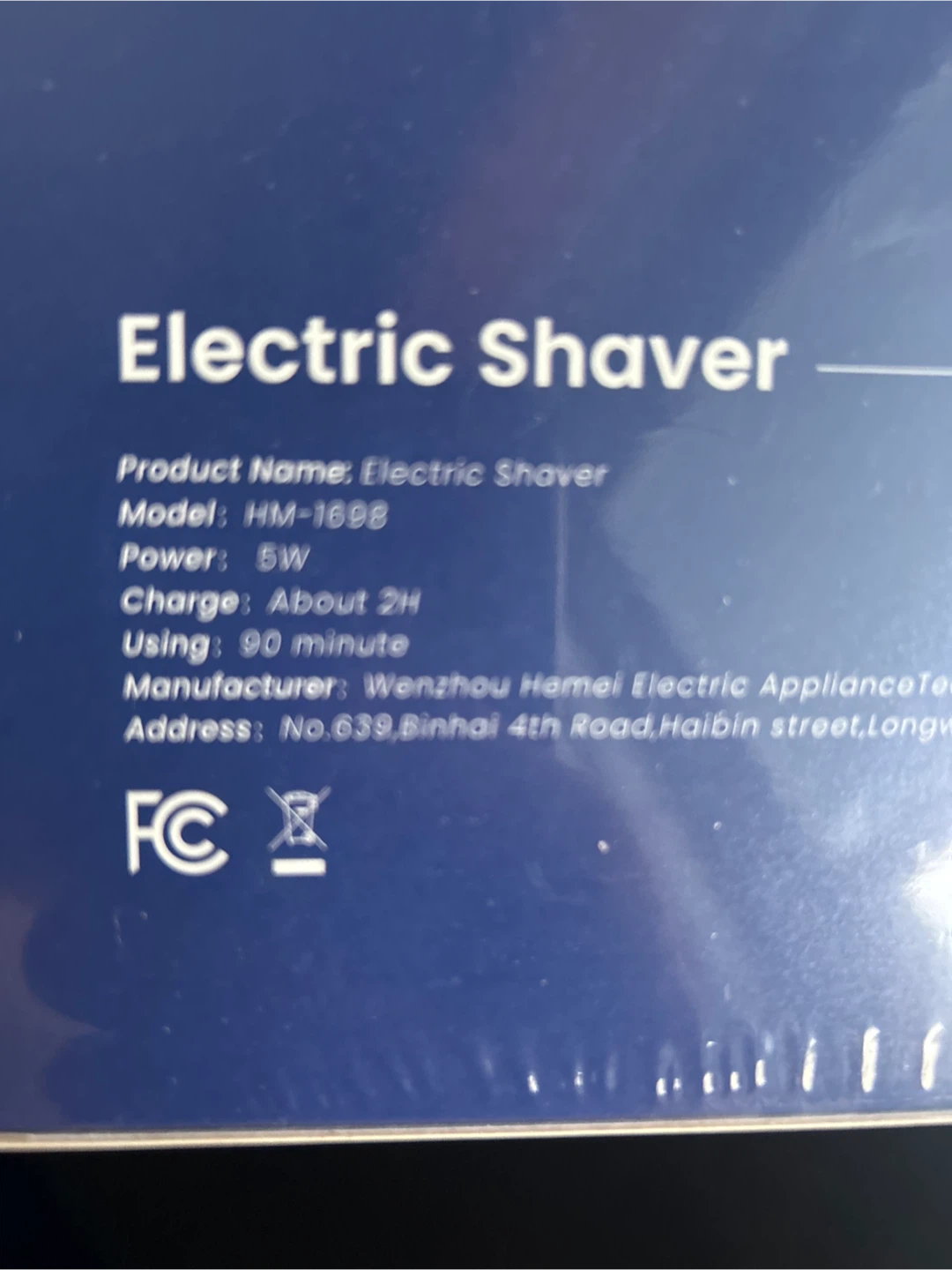Wenzhou Hemel Electric Shaver HM-1698 7D - photo 2