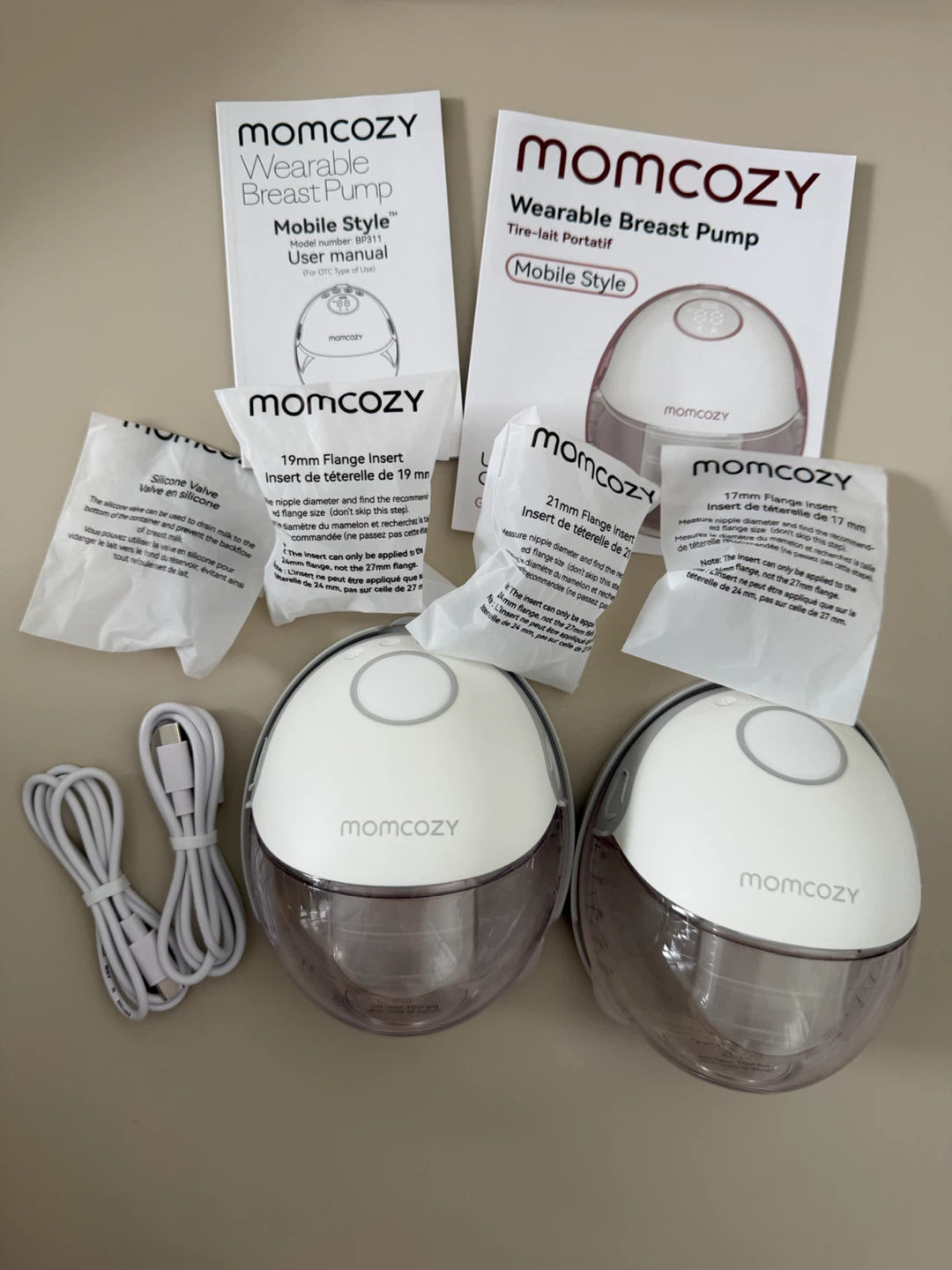 Momcozy Breast Pump + Milk Storage & Nursing Pads Bundle - photo 3