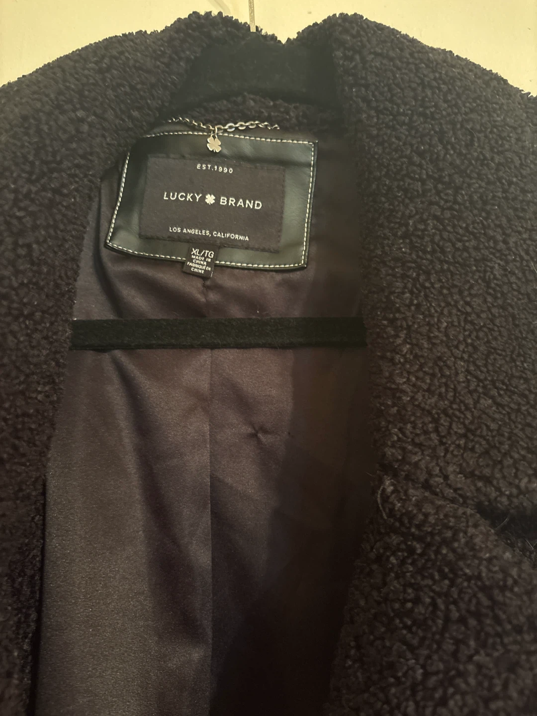 Lucky Brand Black Teddy Coat - photo 4