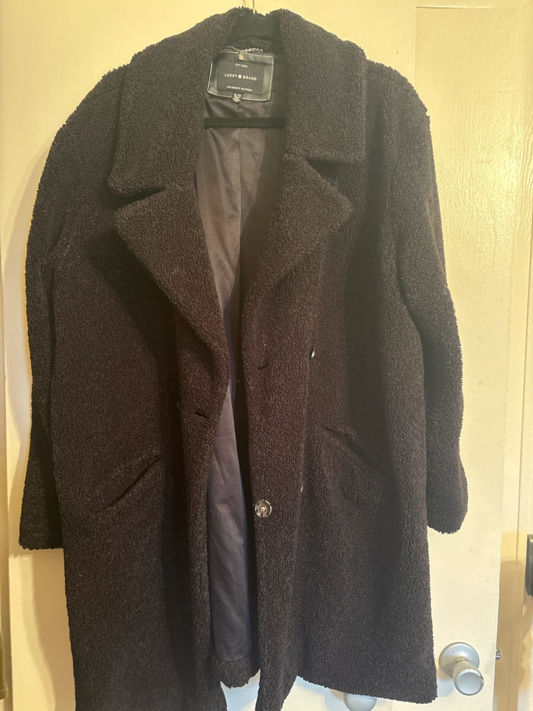 Lucky Brand Black Teddy Coat - photo 5