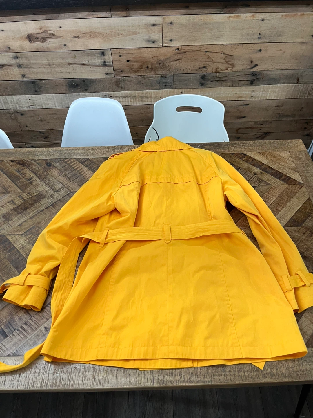 Michael Kors Yellow Trench Coat - photo 5