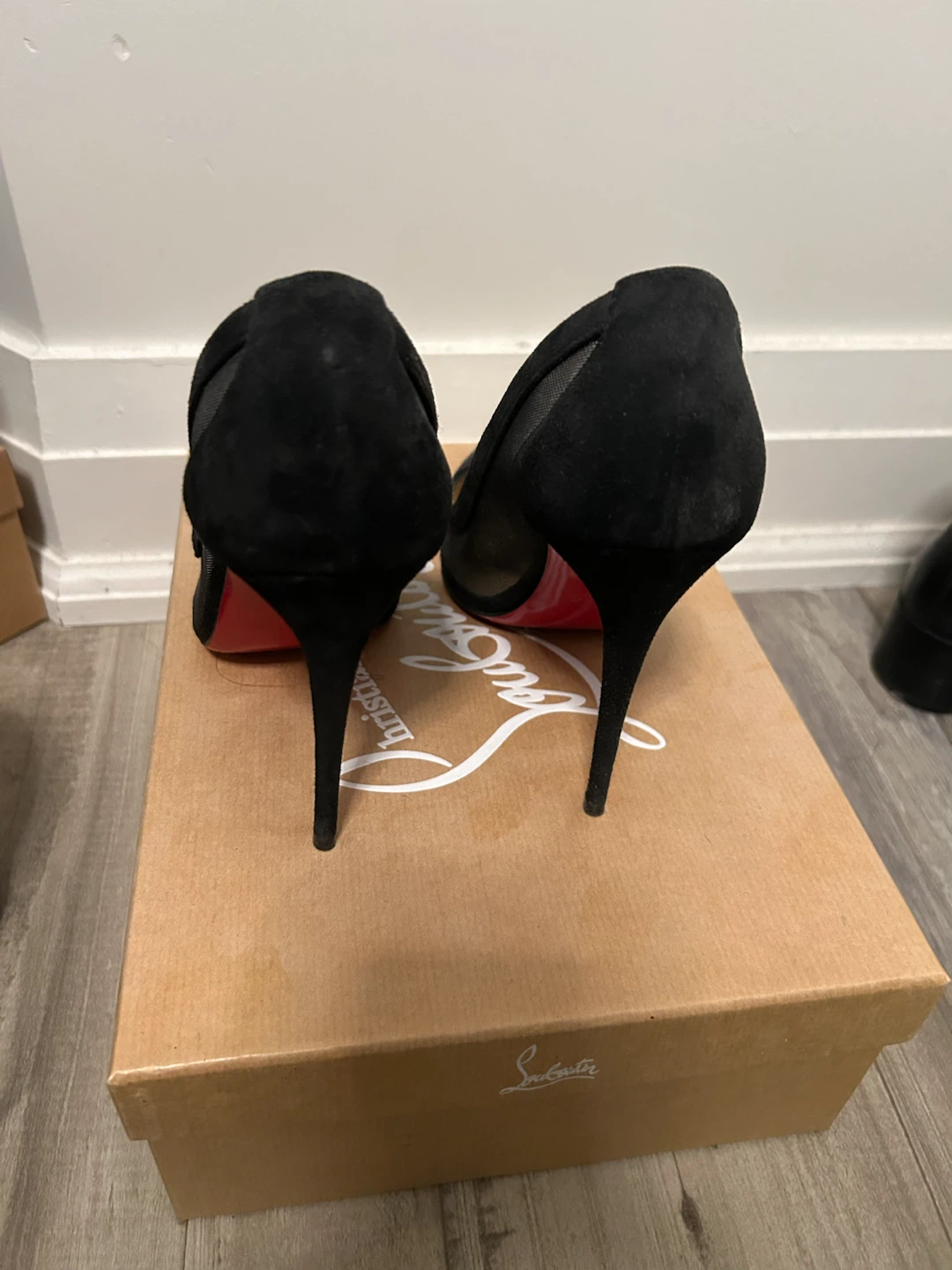 Christian Louboutin Galativi 100 Black Pumps Size 36 - photo 3