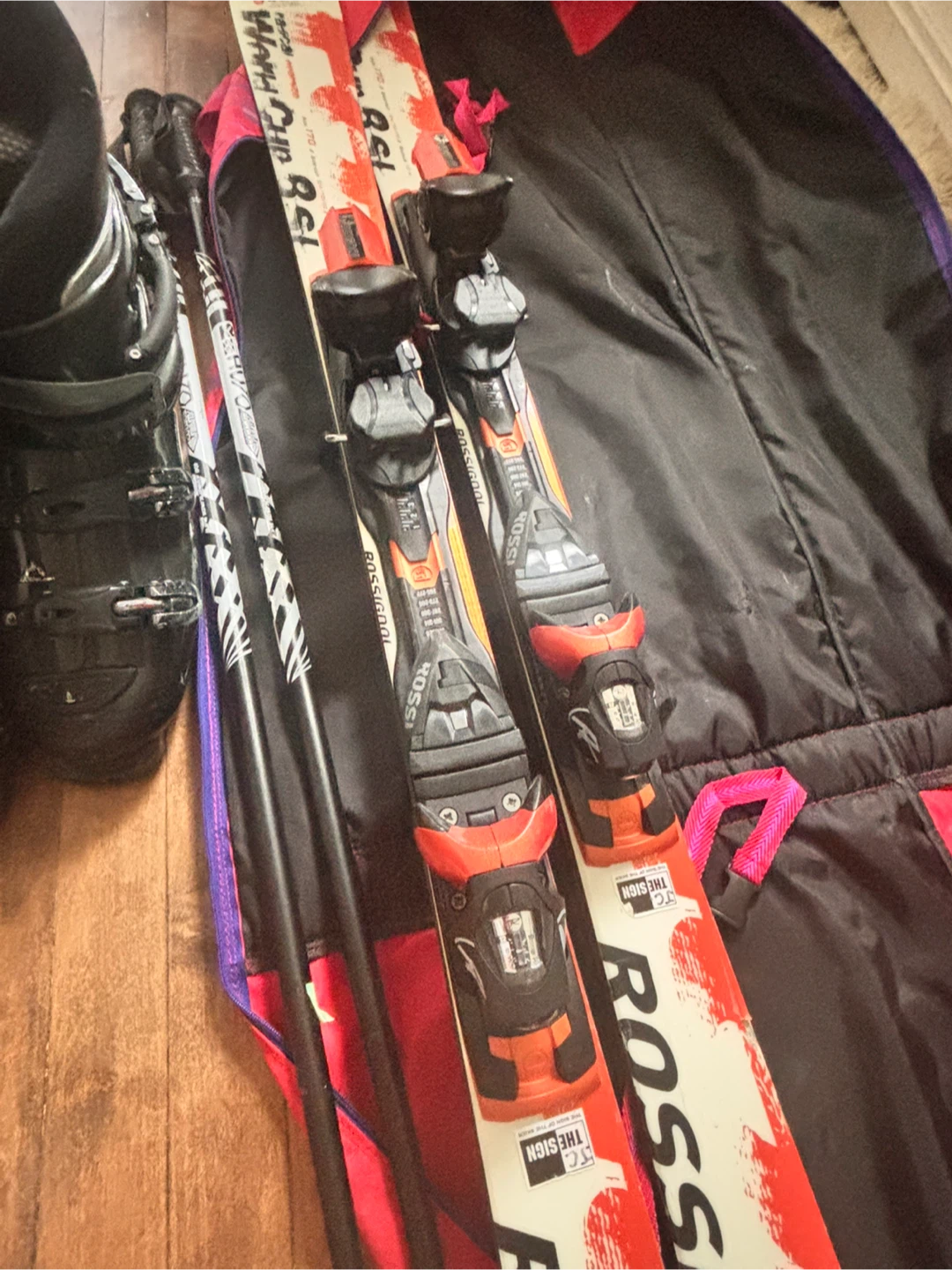 Rossignol World Cup GS Skis, Boots, Poles & Bag - photo 2