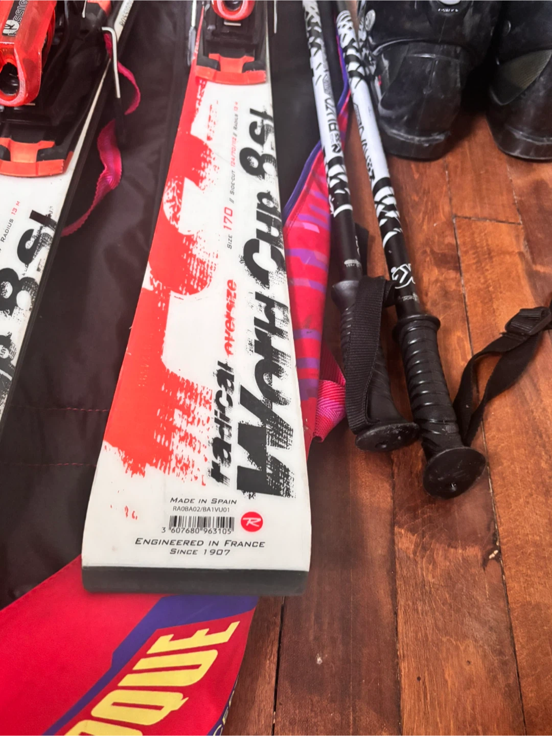 Rossignol World Cup GS Skis, Boots, Poles & Bag - photo 4