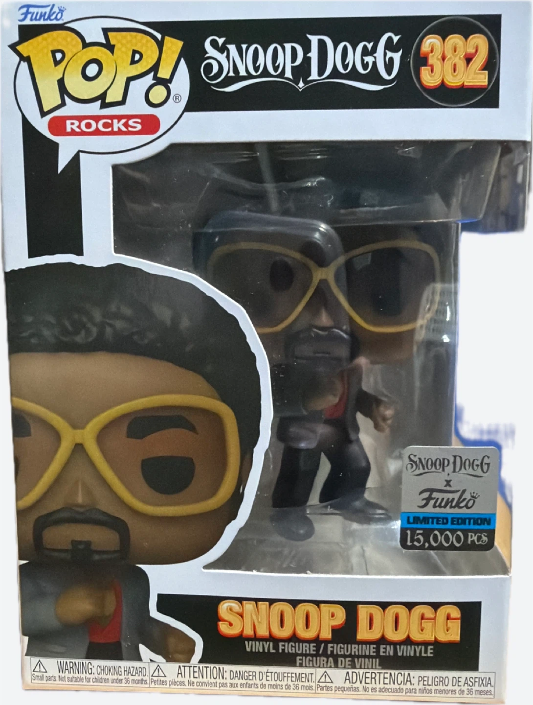 Funko Pop Rocks Snoop Dogg #382 Vinyl Figure