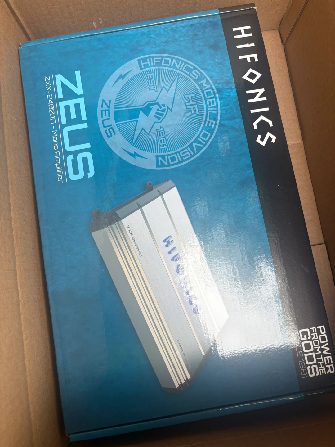 Hifonics Zeus ZXX-2400.1D Mono Amplifier - photo 3