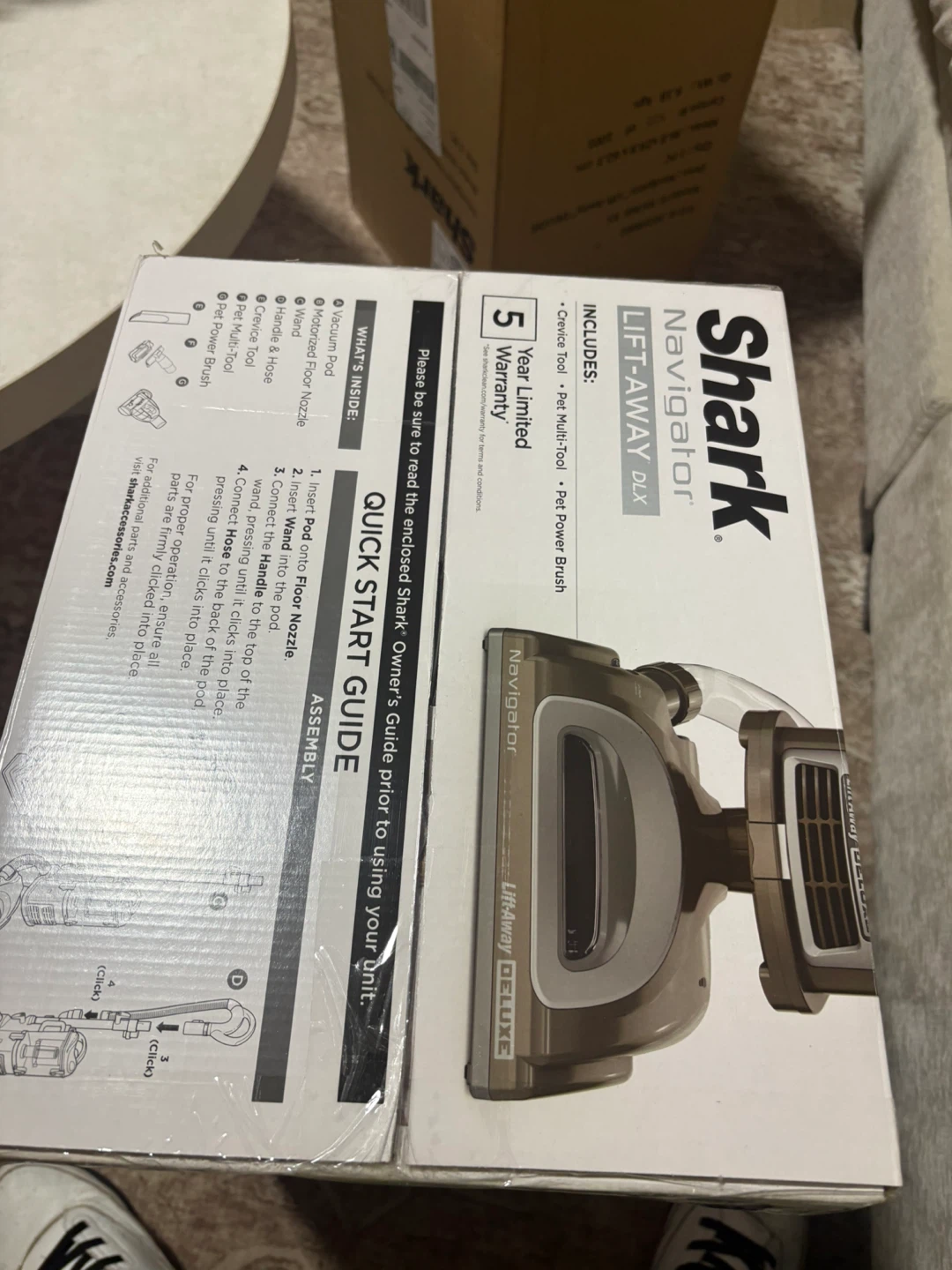Shark Navigator Lift-Away DLX Upright Vacuum - photo 2