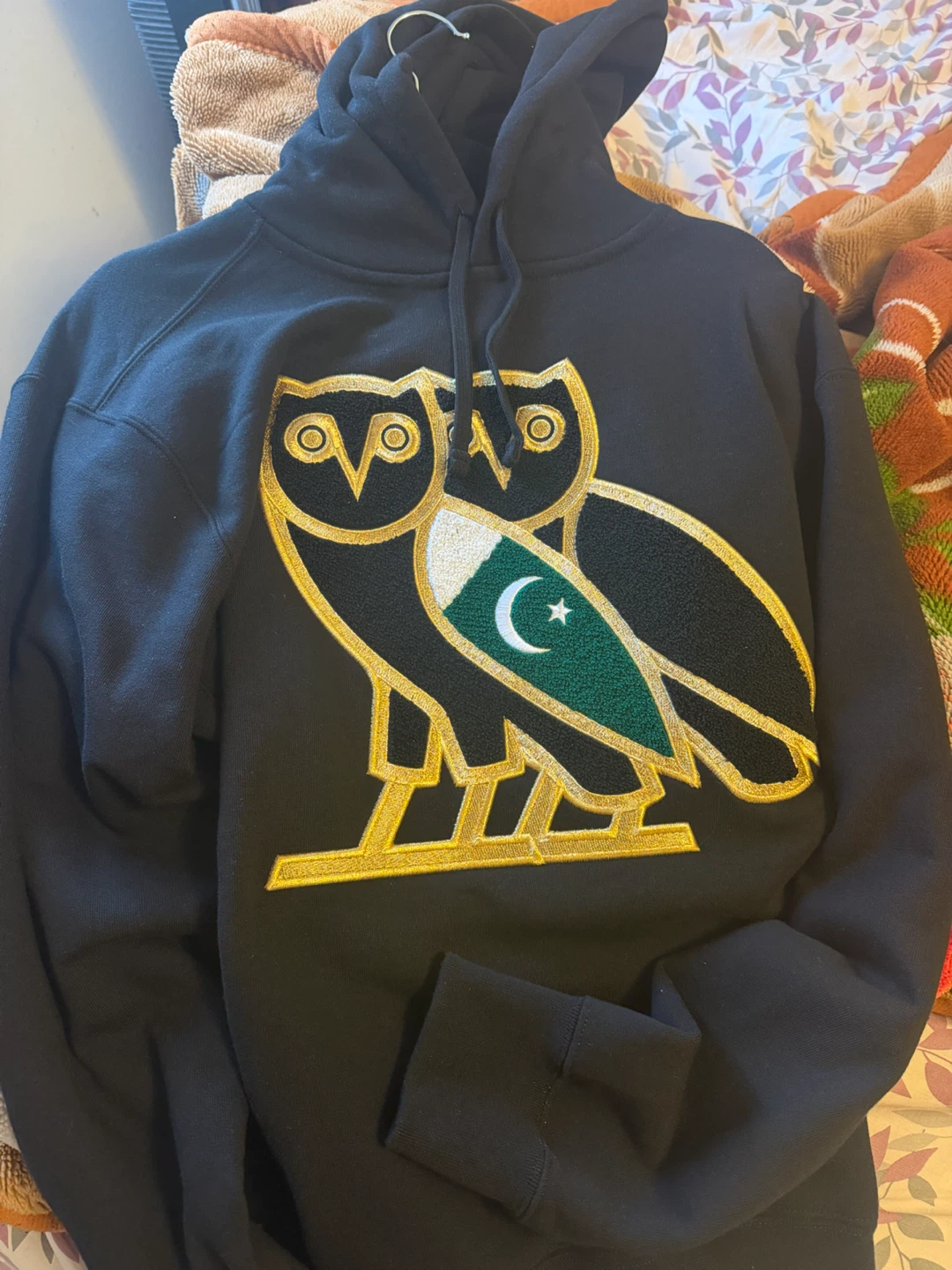 OVO Pakistan Flag Owl Hoodie