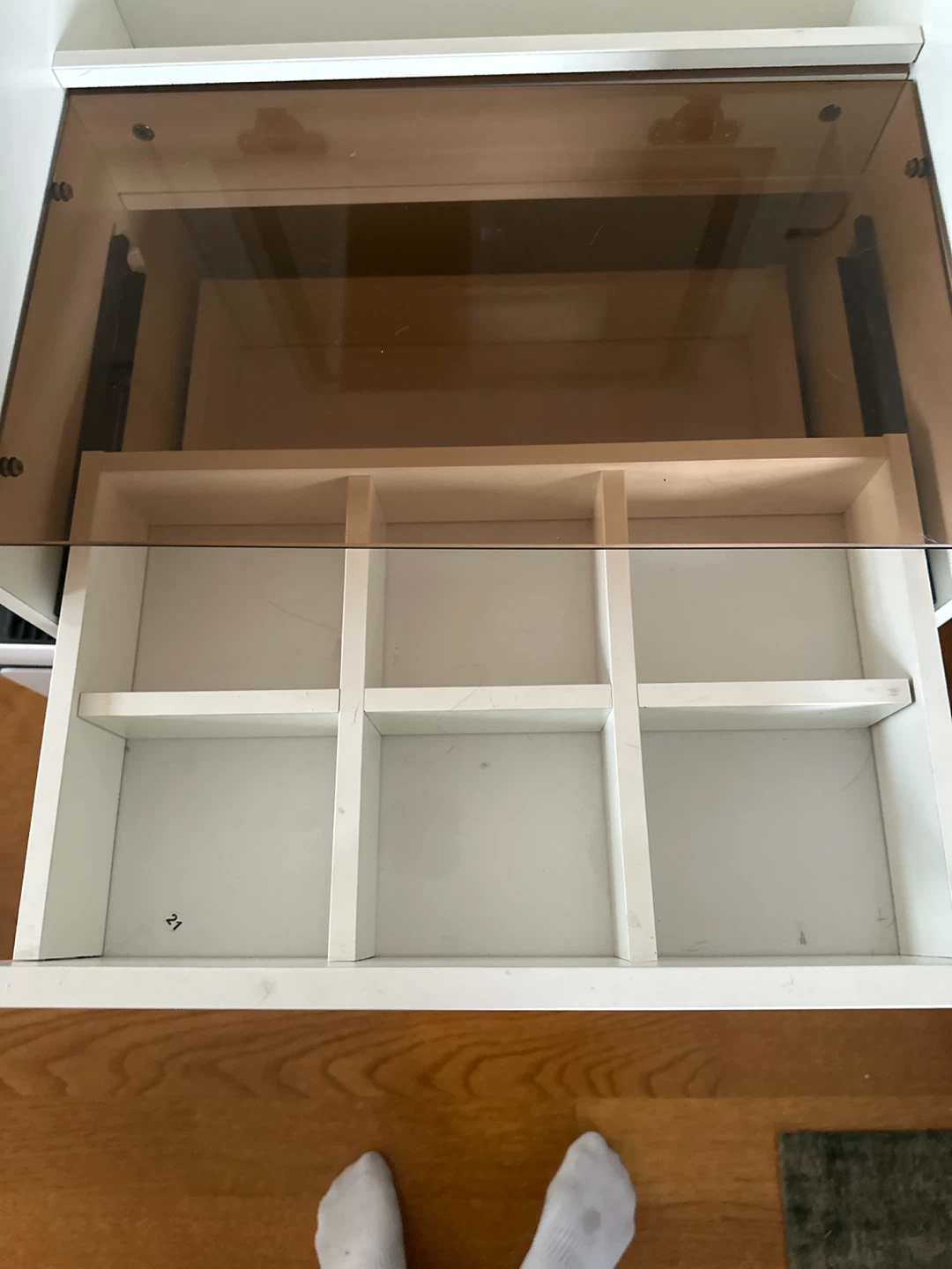 White Vanity with Lighted Mirror - photo 5