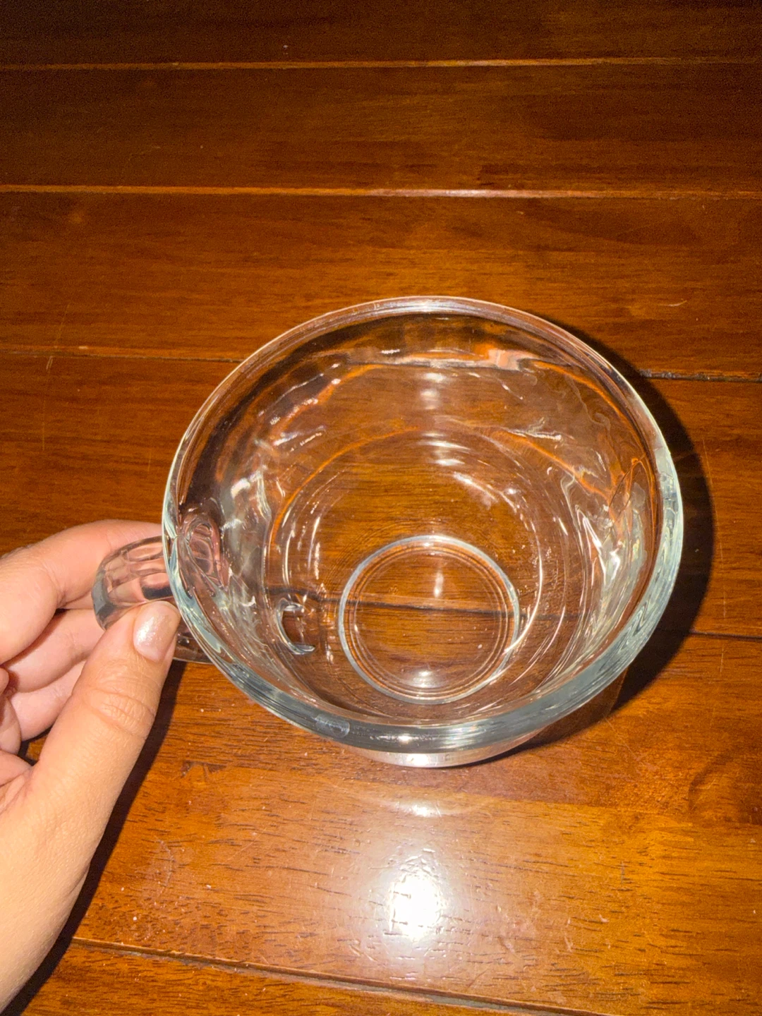 Clear Glass Mug