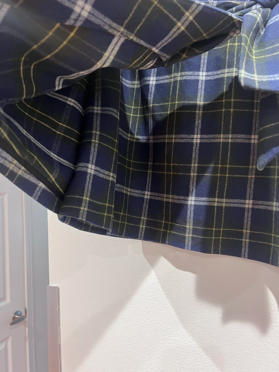 Women's Plaid Wrap Mini Skirt - photo 3