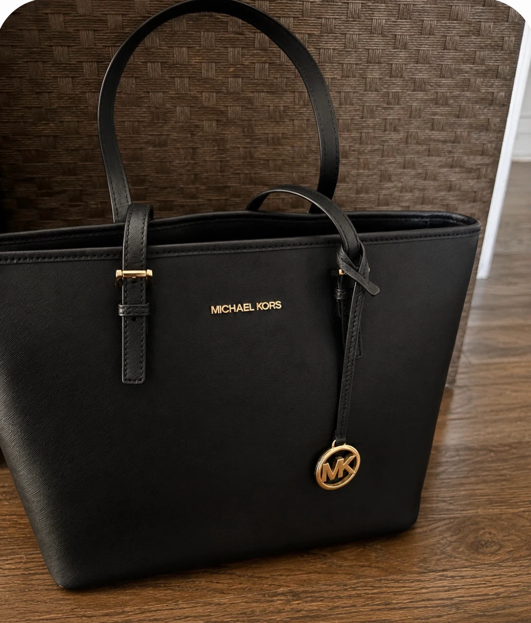 Michael Kors Black Tote Bag