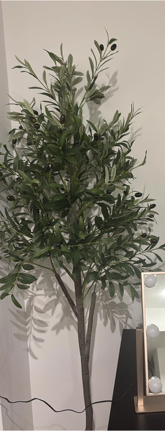 Faux olive tree