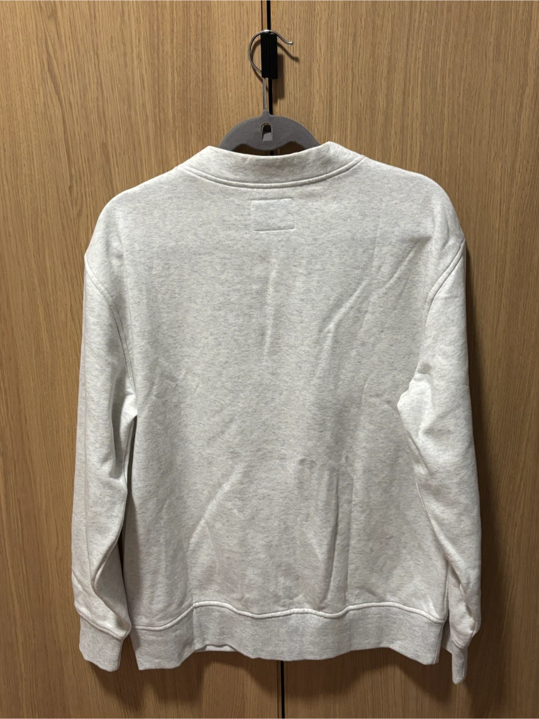 Men’s Old Navy Fleece Cardigan, Oatmeal - Size M - photo 2