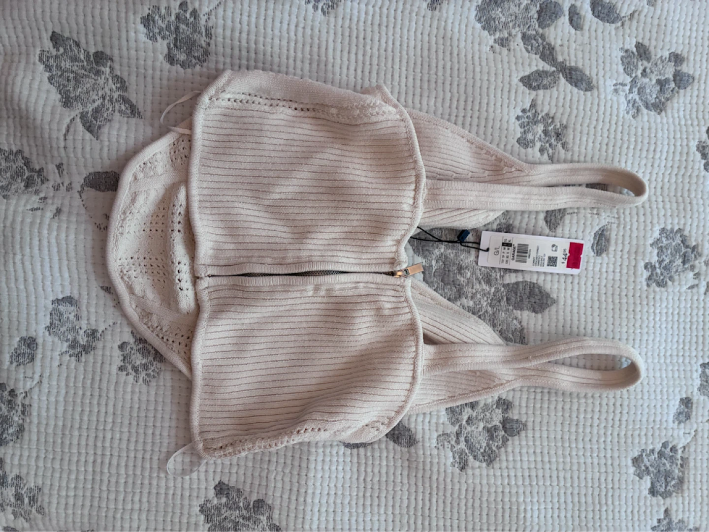Garage Knit Zip-Up Tank Top - photo 2