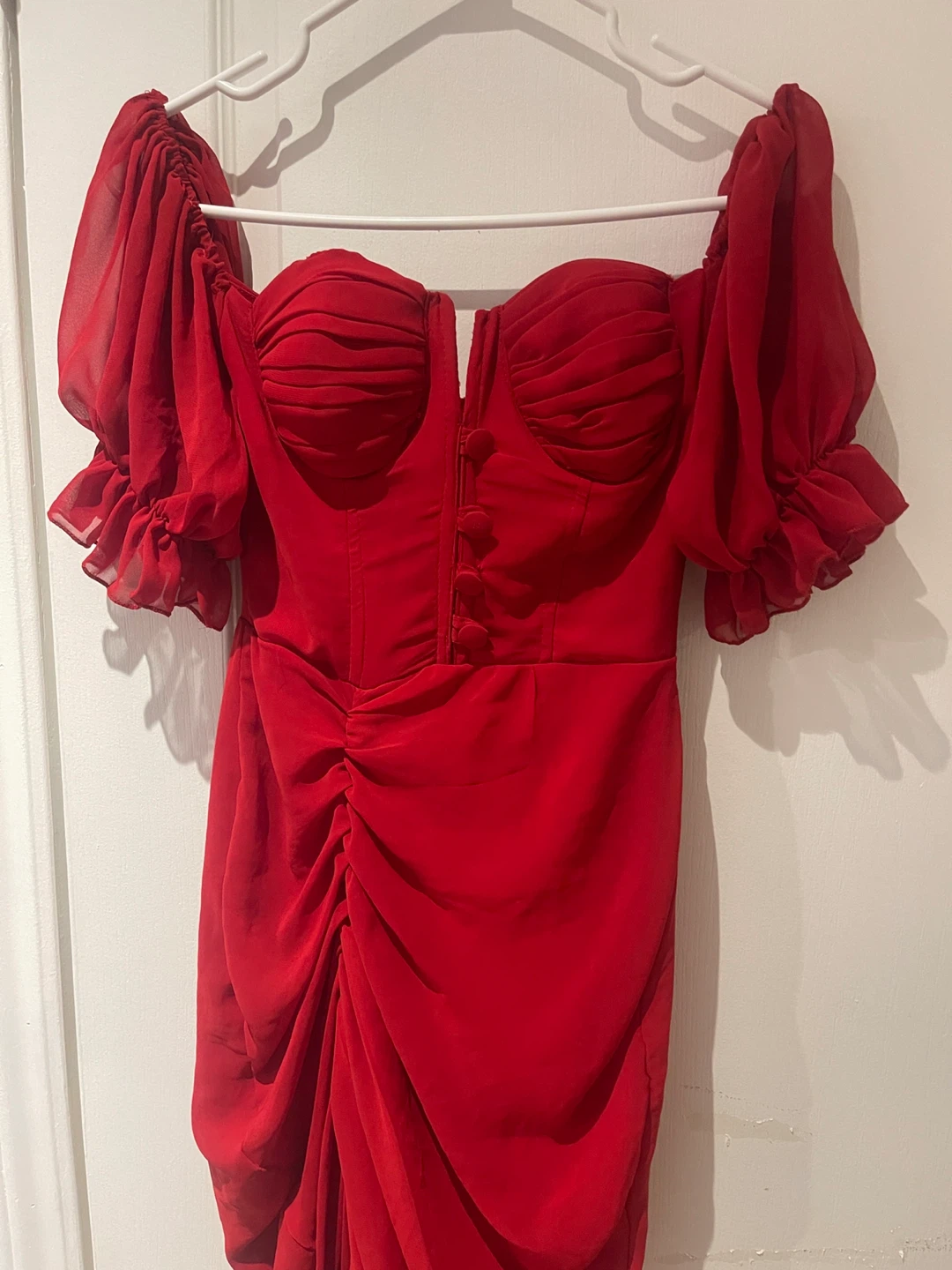 Red dress